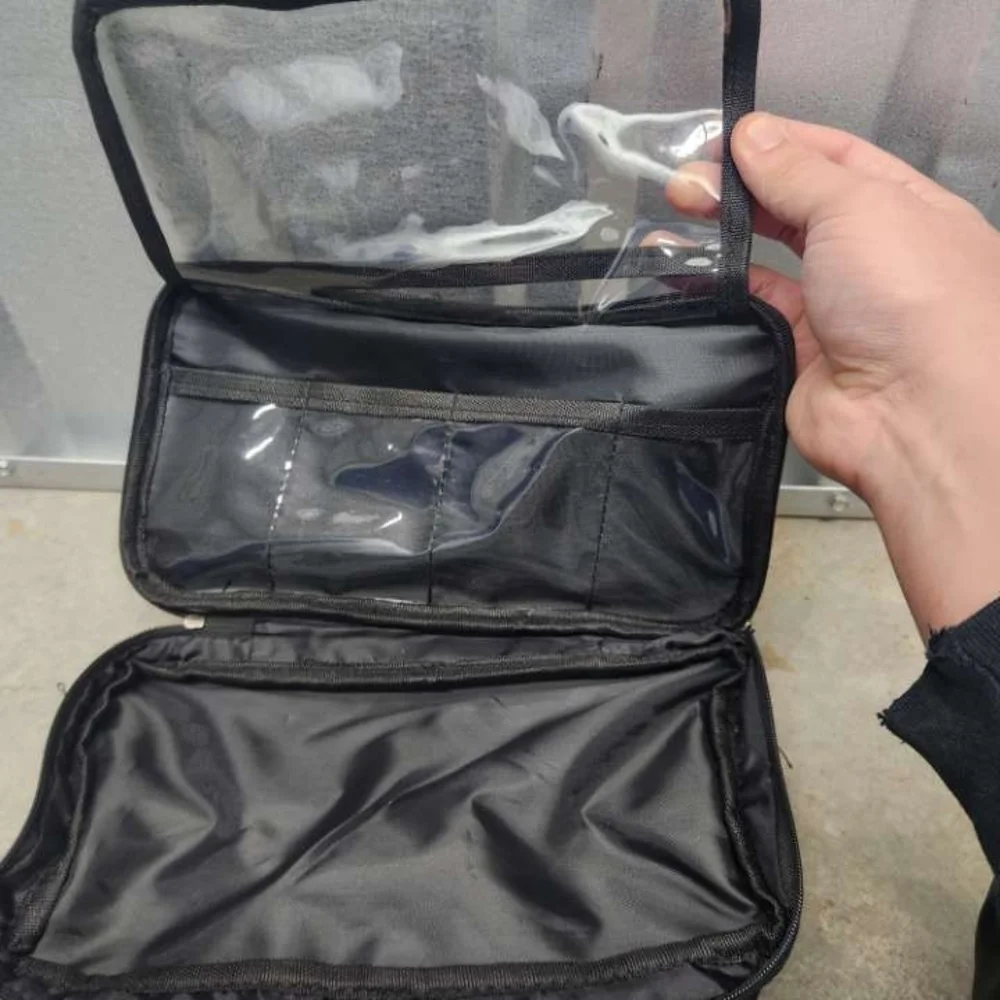 Black Travel Organizer Bag